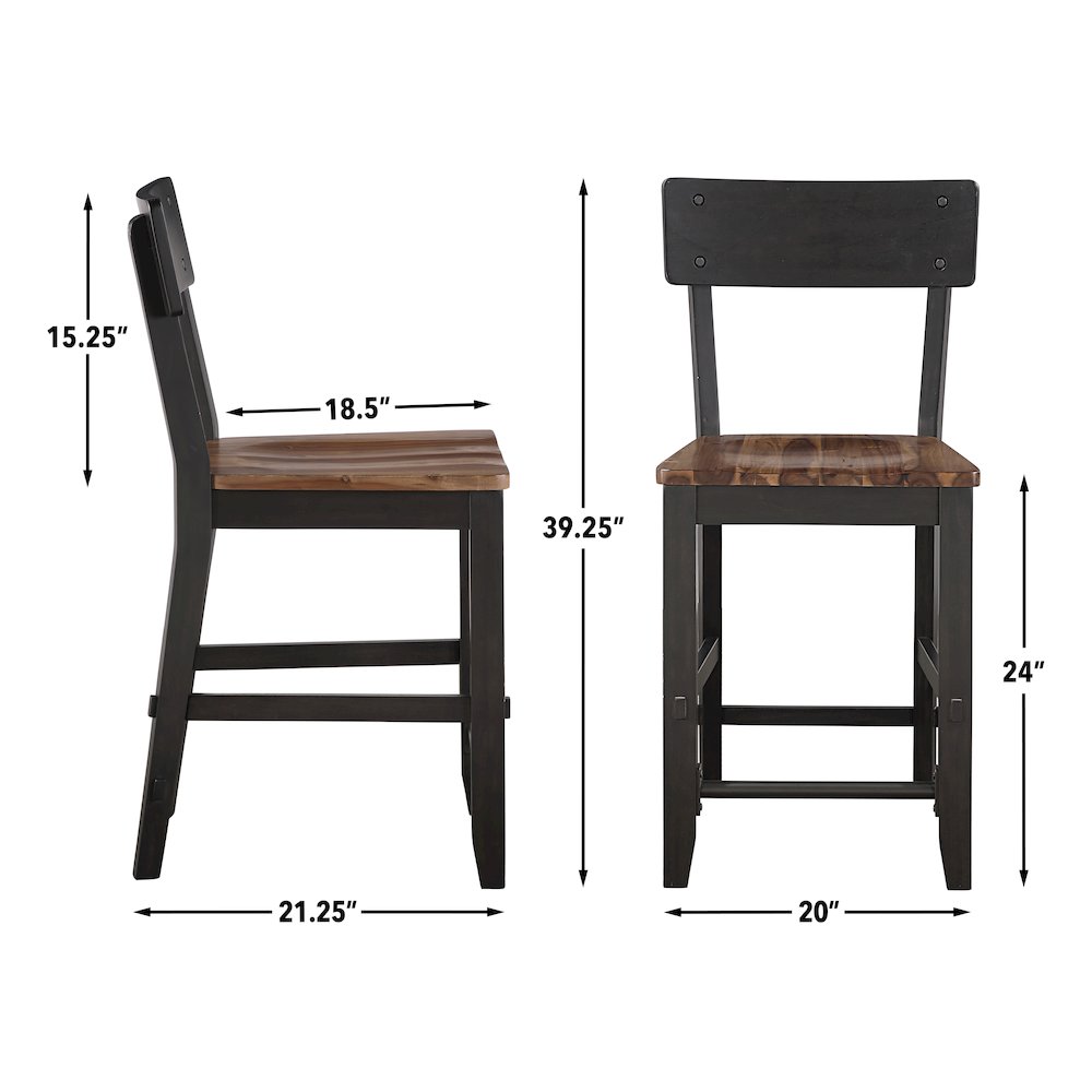 Bermuda 5-Piece Counter Dining Set