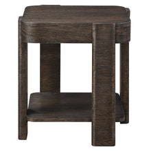 Salina Espresso Square End Table
