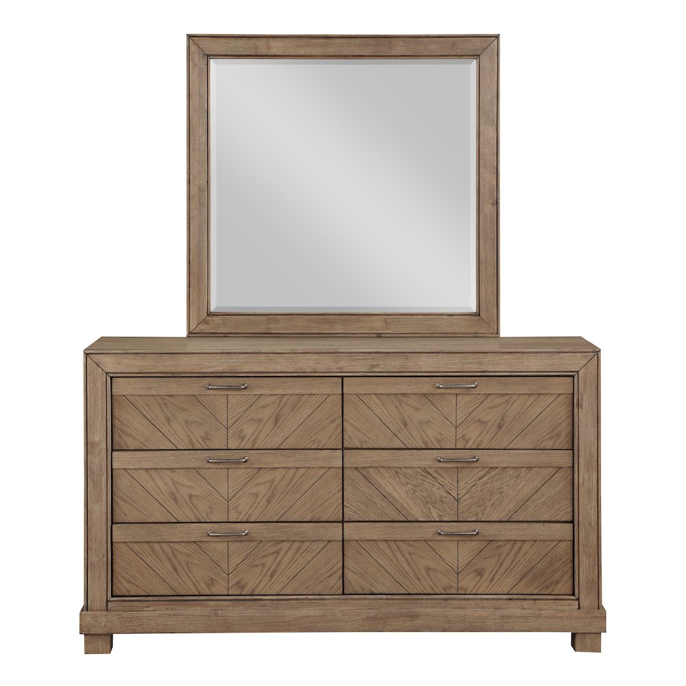 Montana Dresser and Mirror, Sand