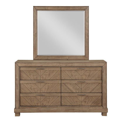 Montana Dresser and Mirror, Sand