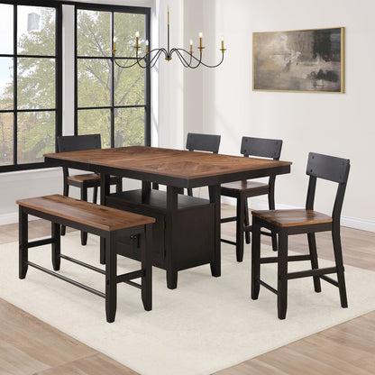 Bermuda 6-Piece Counter Dining Set