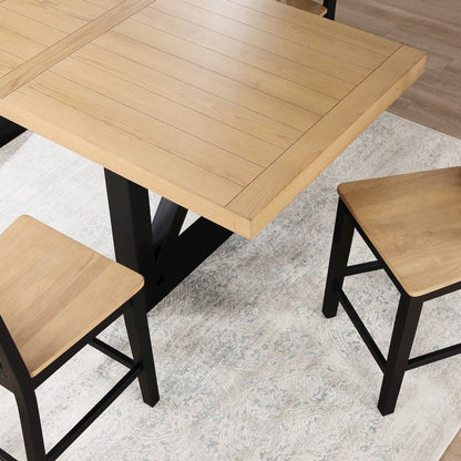 Magnolia 36" Counter Table, Black Base
