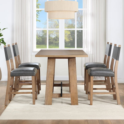 Aubrey Brown 5pc Counter Set