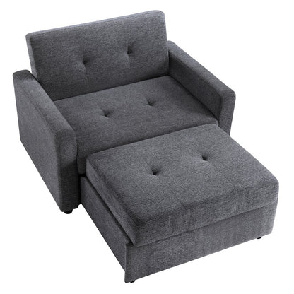 Noah Gray Chair w/ Twin Sleeper
