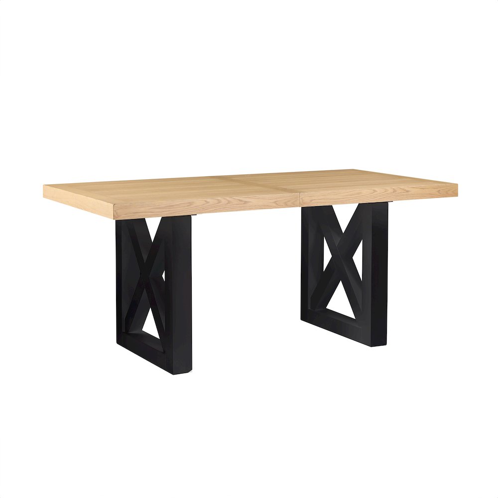 Magnolia 5-Piece Counter Table Dining Set, Black Base