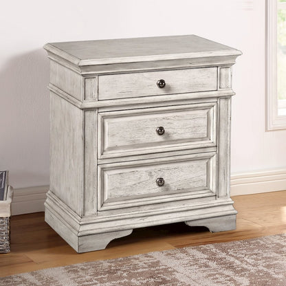 Highland Park Queen 4PC Set White