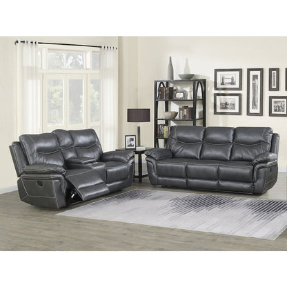 Isabella Console Loveseat Grey