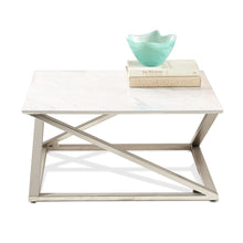 Zurich Faux White Marble Top