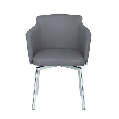 Gray Dining Chairs – Accent Chairs Set of 2