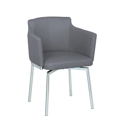 Gray Dining Chairs – Accent Chairs Set of 2