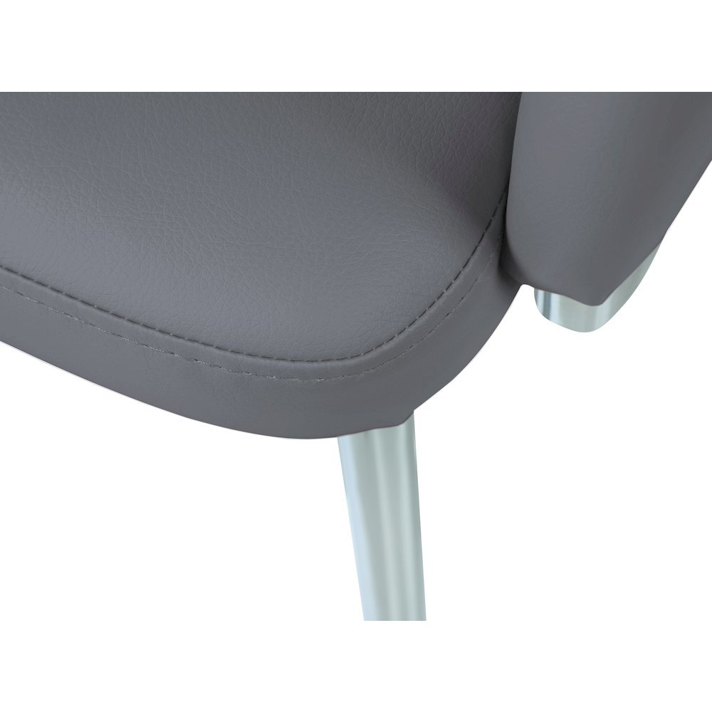Gray Dining Chairs – Accent Chairs Set of 2