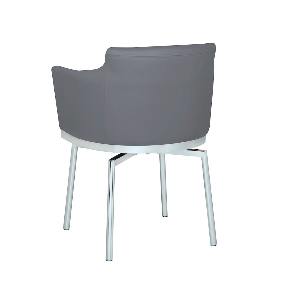 Gray Dining Chairs – Accent Chairs Set of 2