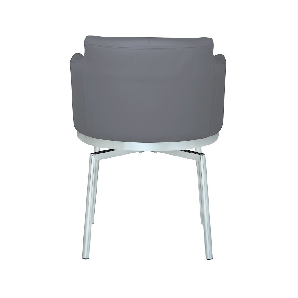Gray Dining Chairs – Accent Chairs Set of 2