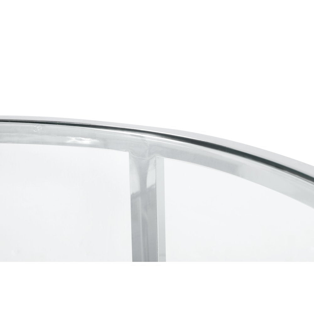 Contemporary 2-In-1 Nesting Lamp Table Set