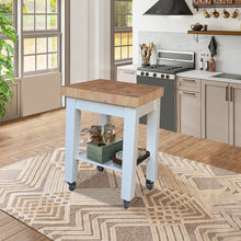 Solid Wood Kitchen Island