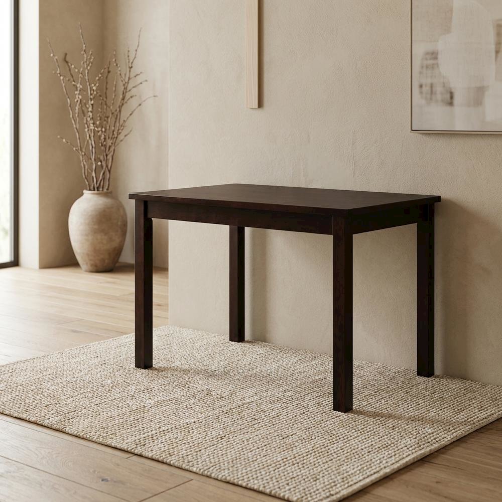 Modern Rich Mocha Coffee Table with Wipe Clean Surface