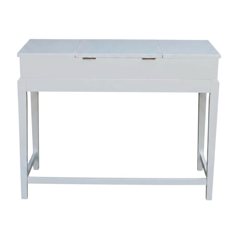 Snow White Vanity Table with Elegant Design for Bedroom or Dressing Area