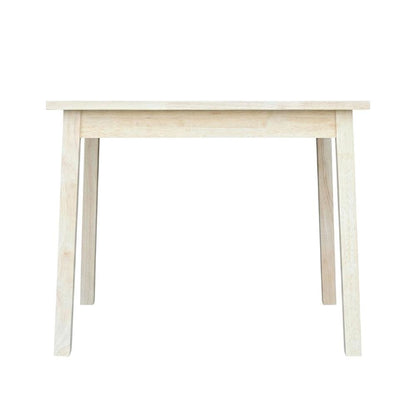 Child's Unfinished Coffee Table with Wipe-Clean Surface
