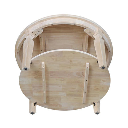 Vista Round Coffee Table, Unfinished, Ready to finish