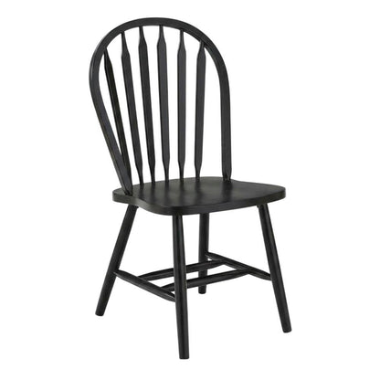 Parawood Windsor Arrowback Dining Chair with Spindle Back for Dining Room