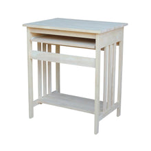 Unfinished Computer Stand With Sleek Design And Sturdy Construction