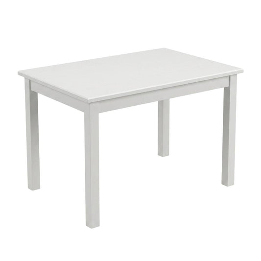 White coffee table with sleek design and durable surface