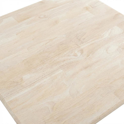 Unfinished Square Coffee Table with Simple Modern Design and Durable Build