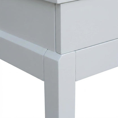 Snow White Vanity Table with Elegant Design for Bedroom or Dressing Area