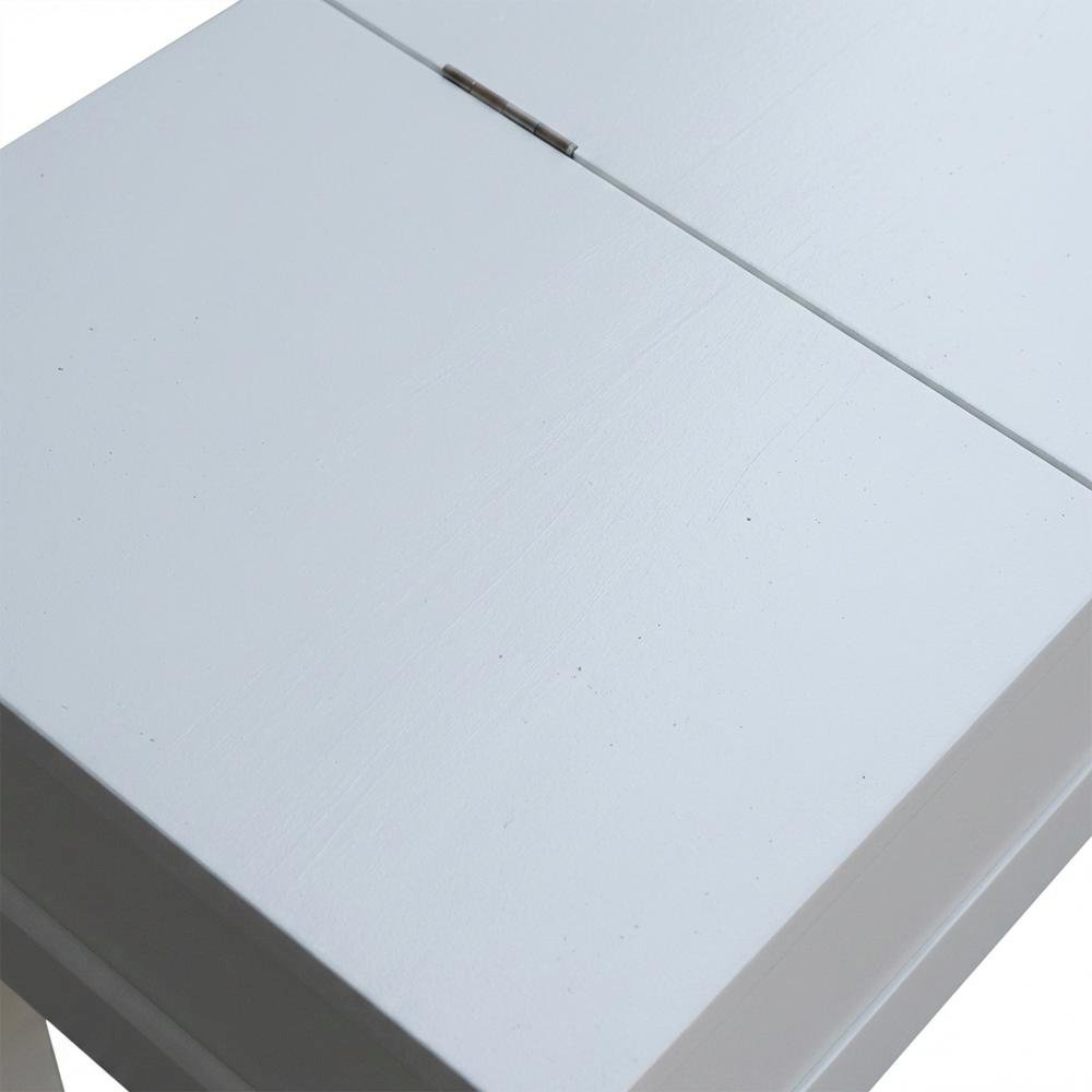 Snow White Vanity Table with Elegant Design for Bedroom or Dressing Area