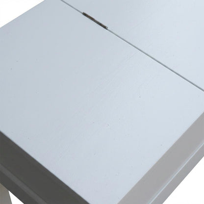 Snow White Vanity Table with Elegant Design for Bedroom or Dressing Area