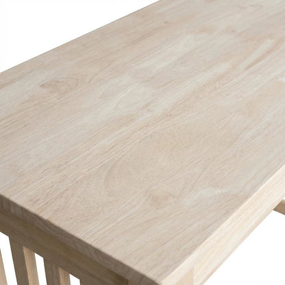 Unfinished Mission Desk with Drawer for Office Workspace, Durable Construction