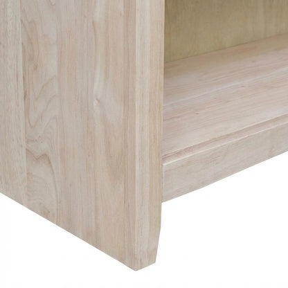 Wooden Bookcase with Modern Design and Open Shelves for Home Storage