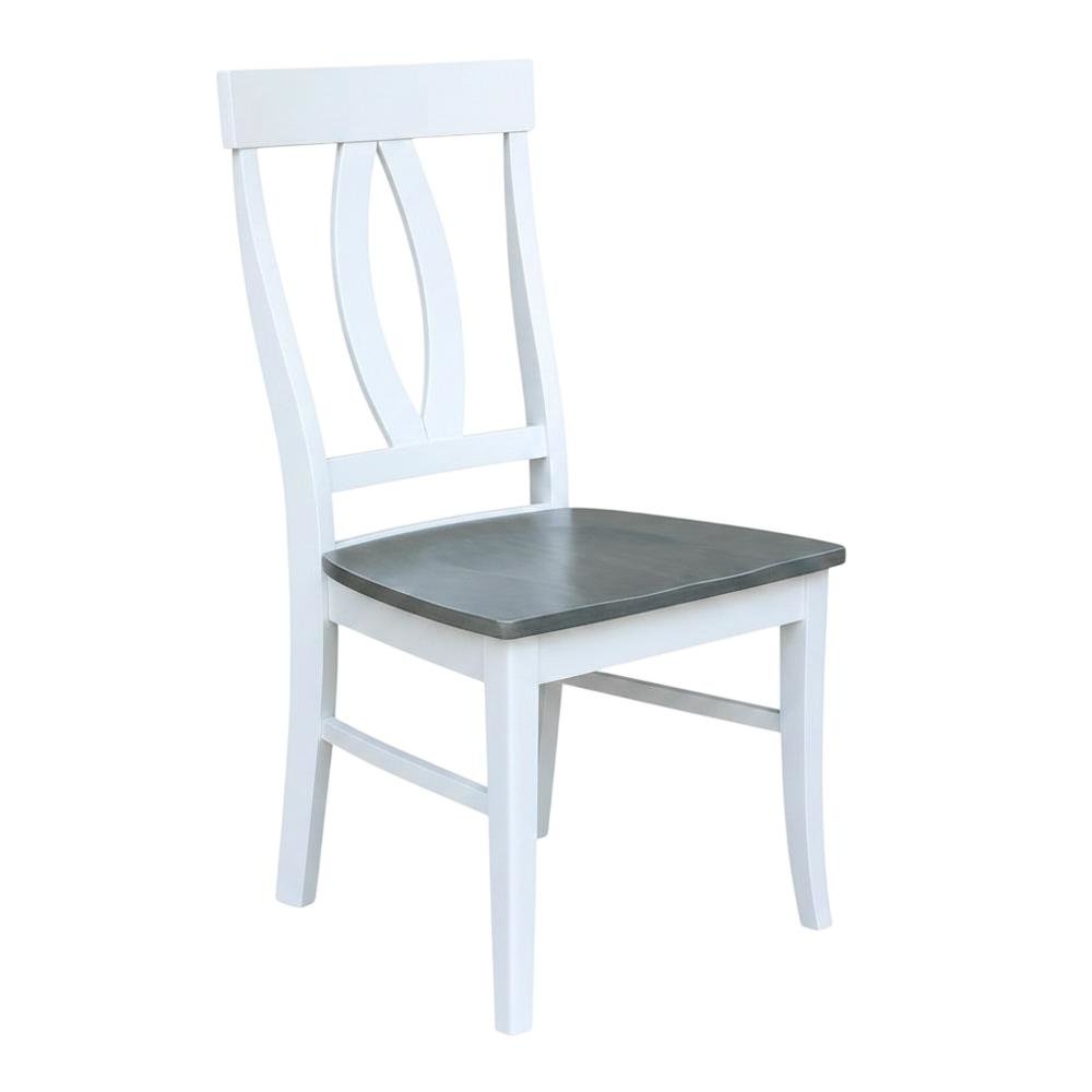 Solid Wood Dining Chairs with Hardwood Frame for Dining Room, Set of 2