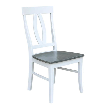 Solid Wood Dining Chairs with Hardwood Frame for Dining Room, Set of 2
