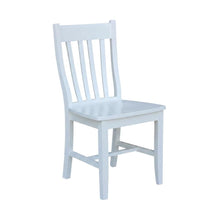 Hardwood Cafe Dining Chairs for Kitchen Table, Set of Two, Dining Room