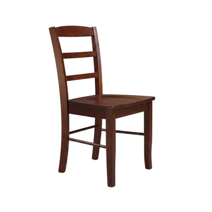 Madrid Ladderback Hardwood Dining Chair for Kitchen or Dining Room