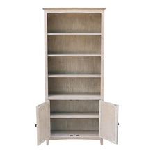 Shaker Bookcase - 72"H , Washed Gray Taupe