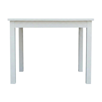 White coffee table with sleek design and durable surface