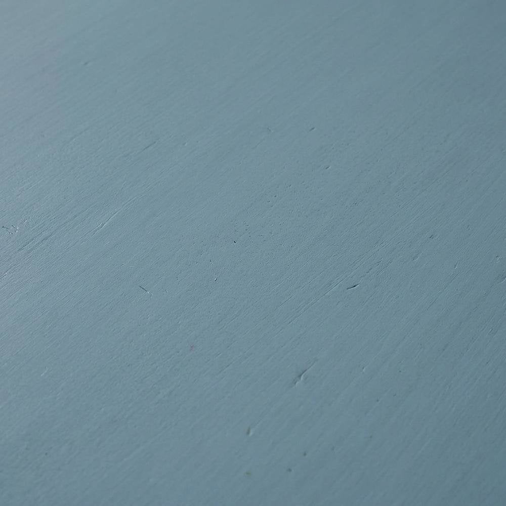 Antique Rubbled Ocean Blue End Table with Classic Style