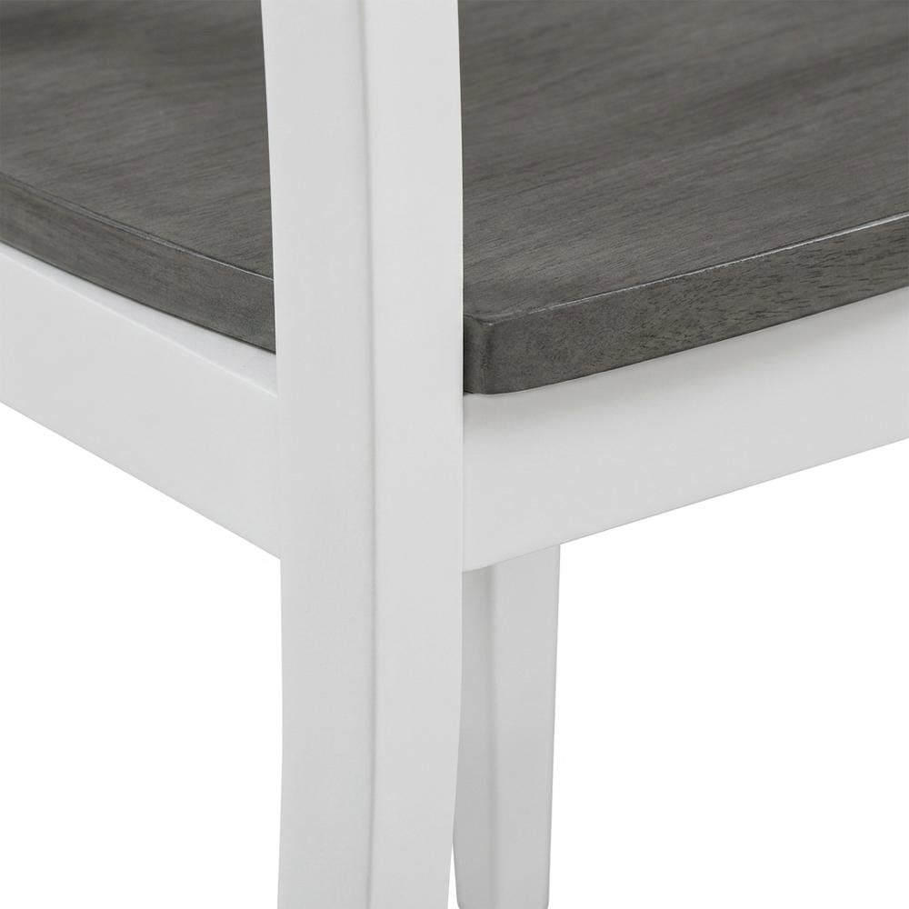 Solid Wood Ladder Back Dining Chair for Kitchen and Dining Room