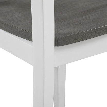 Solid Wood Ladder Back Dining Chair for Kitchen and Dining Room