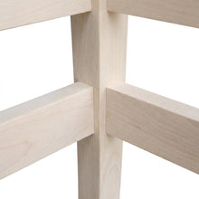 Tuscany Unfinished Hardwood Dining Chairs for Kitchen or Dining Room