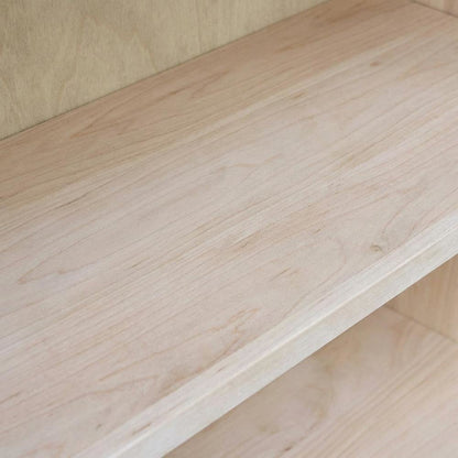 Wooden Bookcase with Modern Design and Open Shelves for Home Storage