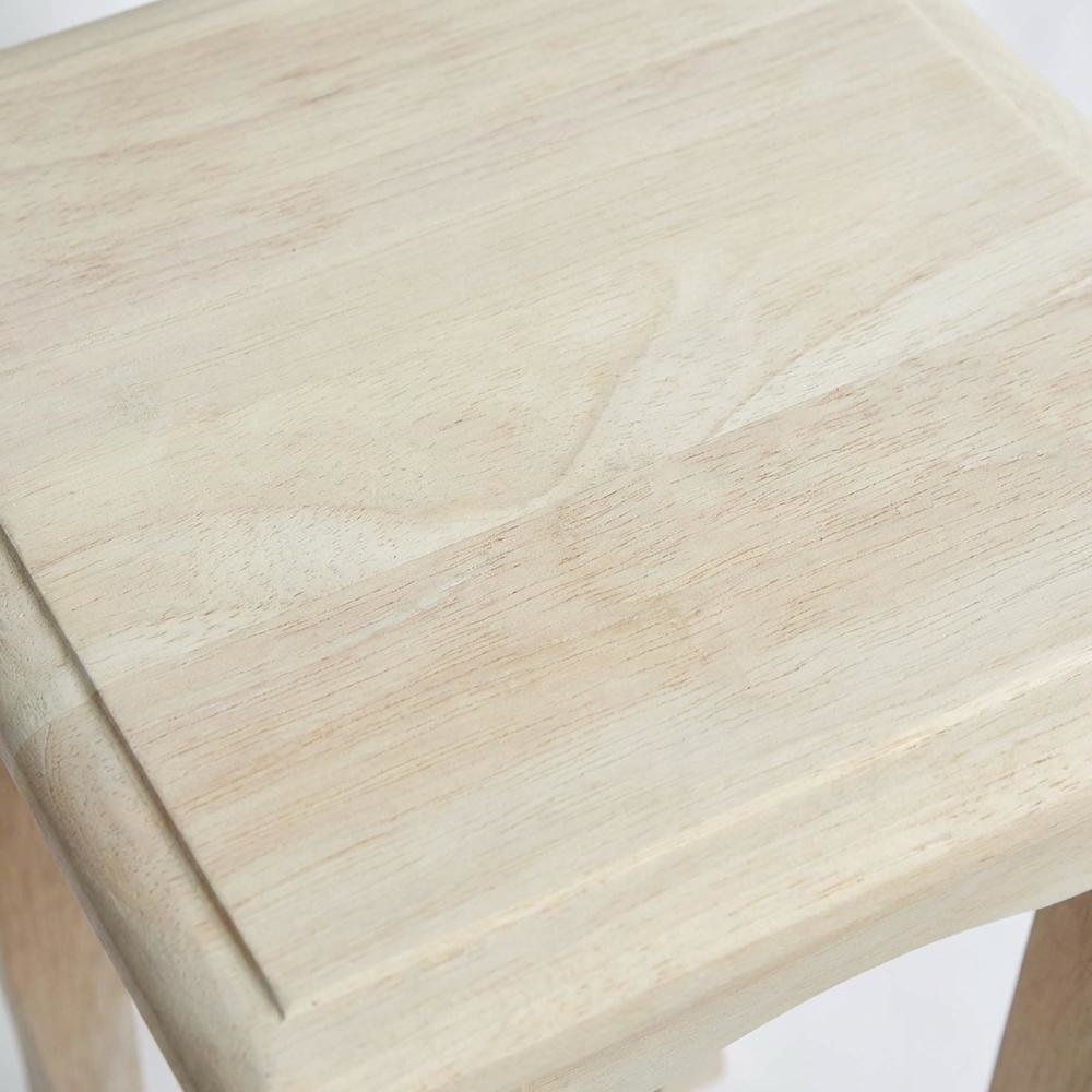 Unfinished 21-Inch High Tea Table with Classic Style and Versatile Design