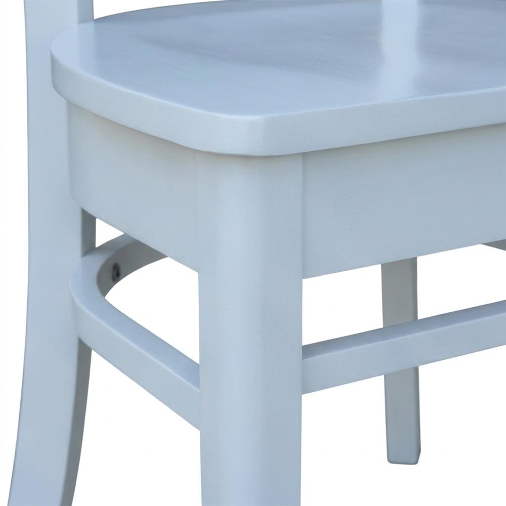 Solid Hardwood Dining Chair with Classic Leg Design for Kitchen and Dining Room