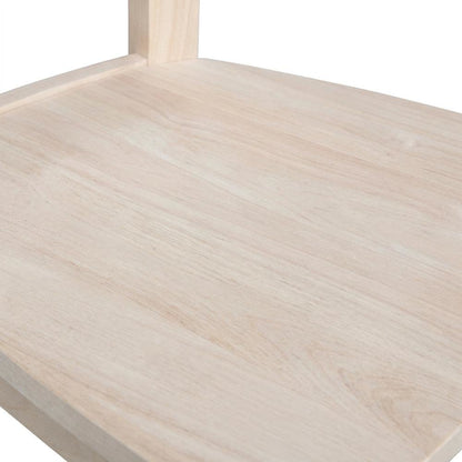 Tuscany Unfinished Hardwood Dining Chairs for Kitchen or Dining Room