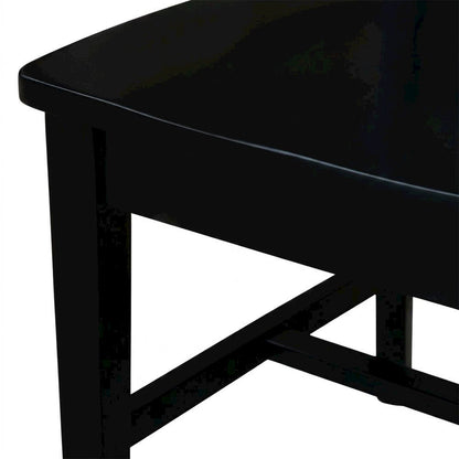 Solid Wood Dining Chairs with Splatback Design for Dining Room