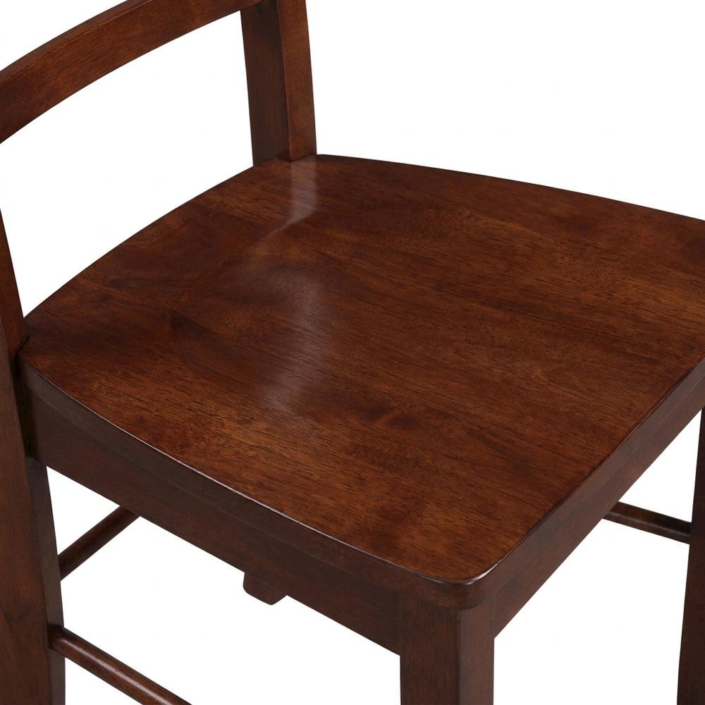 Madrid Ladderback Hardwood Dining Chair for Kitchen or Dining Room