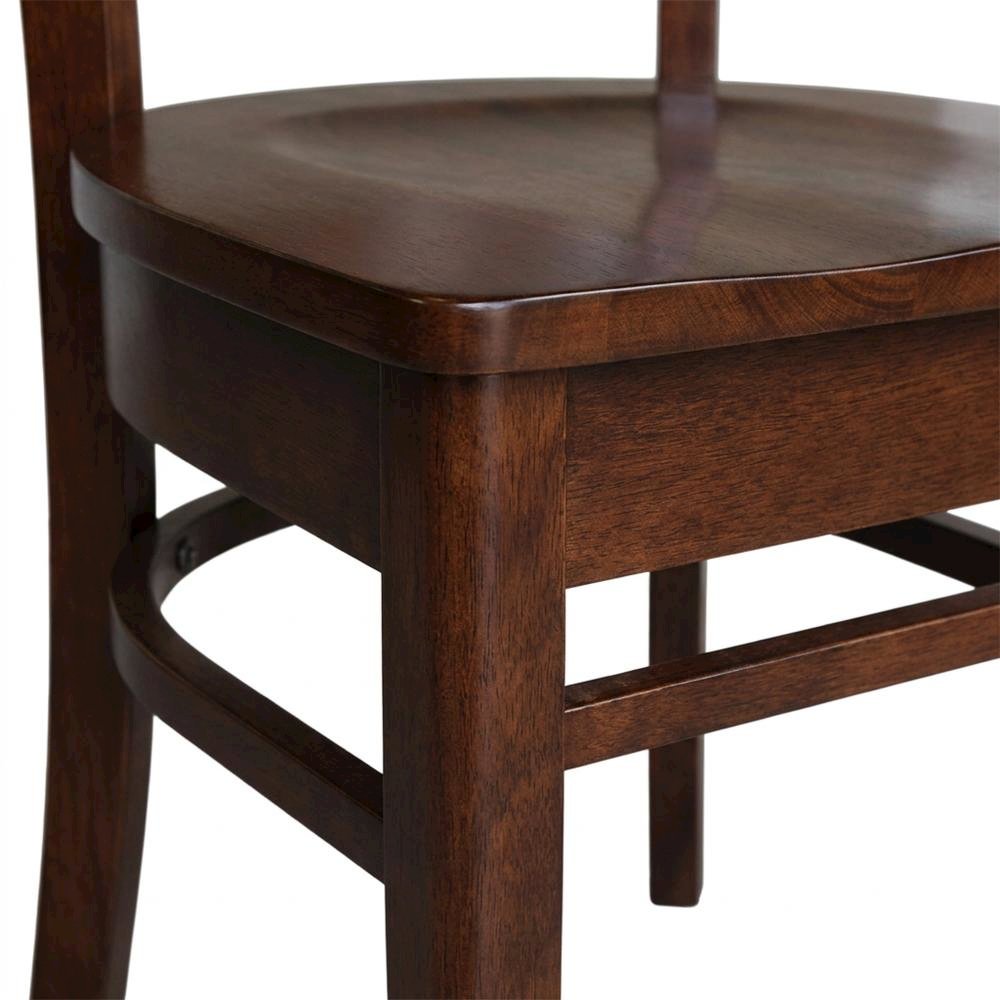 Solid Hardwood Dining Chair for Living Room, Bedroom, and Accent Seating