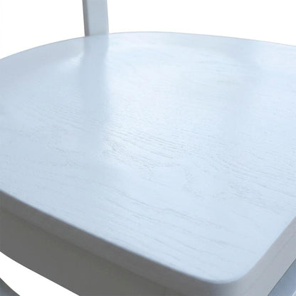 Solid Hardwood Dining Chair with Classic Leg Design for Kitchen and Dining Room
